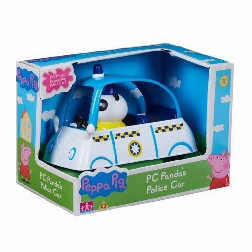 Peppa Pig PC Pandas Police Car Reaction Time