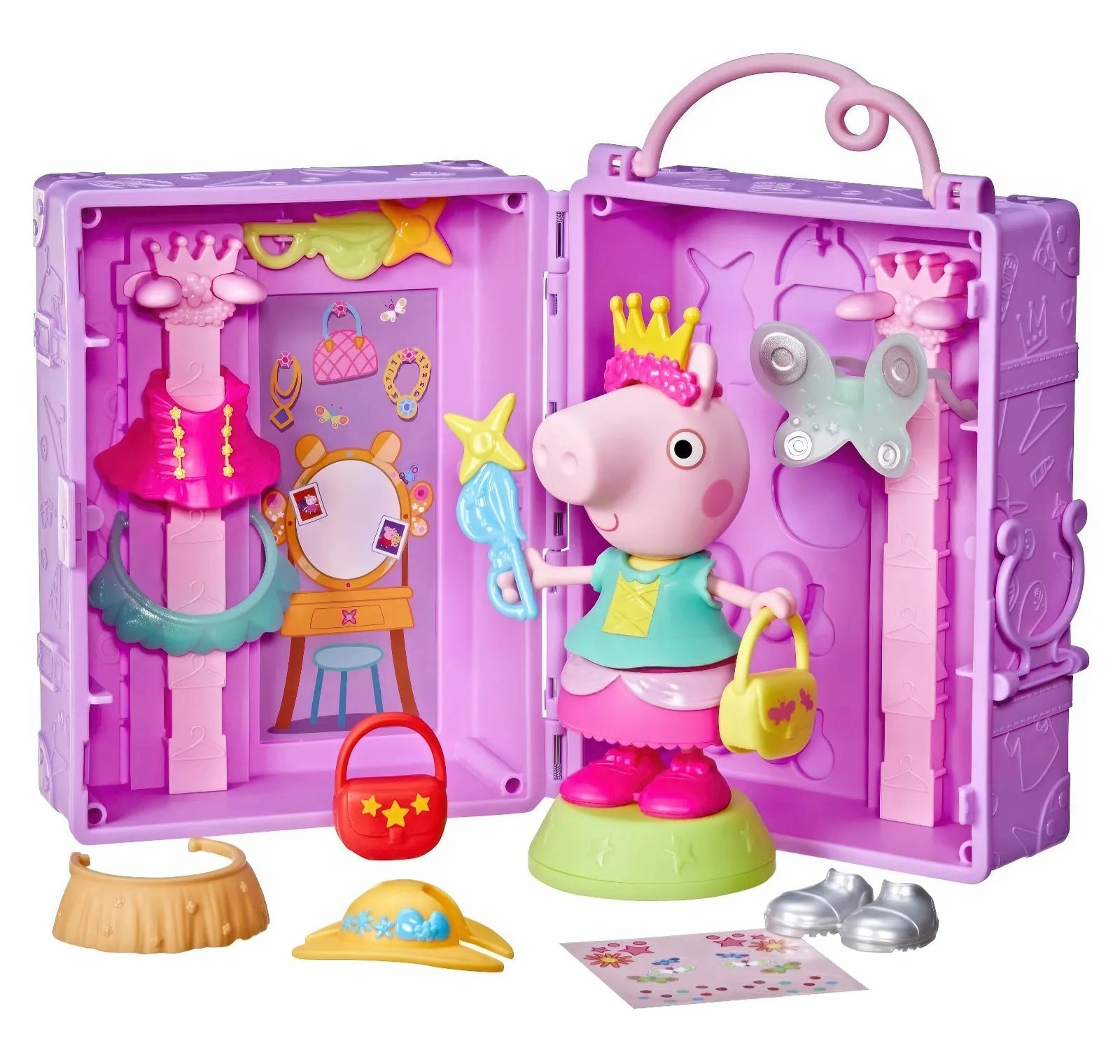 Comedy Relief Singing Contest Peppa Pig: Peppa's Dress-Up Wardrobe Playset