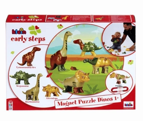 Team Set Theo Klein Early Steps - Magnet-Dino-Puzzle 4 Dinos
