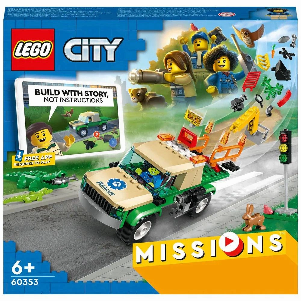 8K Support Competitive Rank LEGO CITY 60353 Wild Animal Rescue Missions Interactive Set