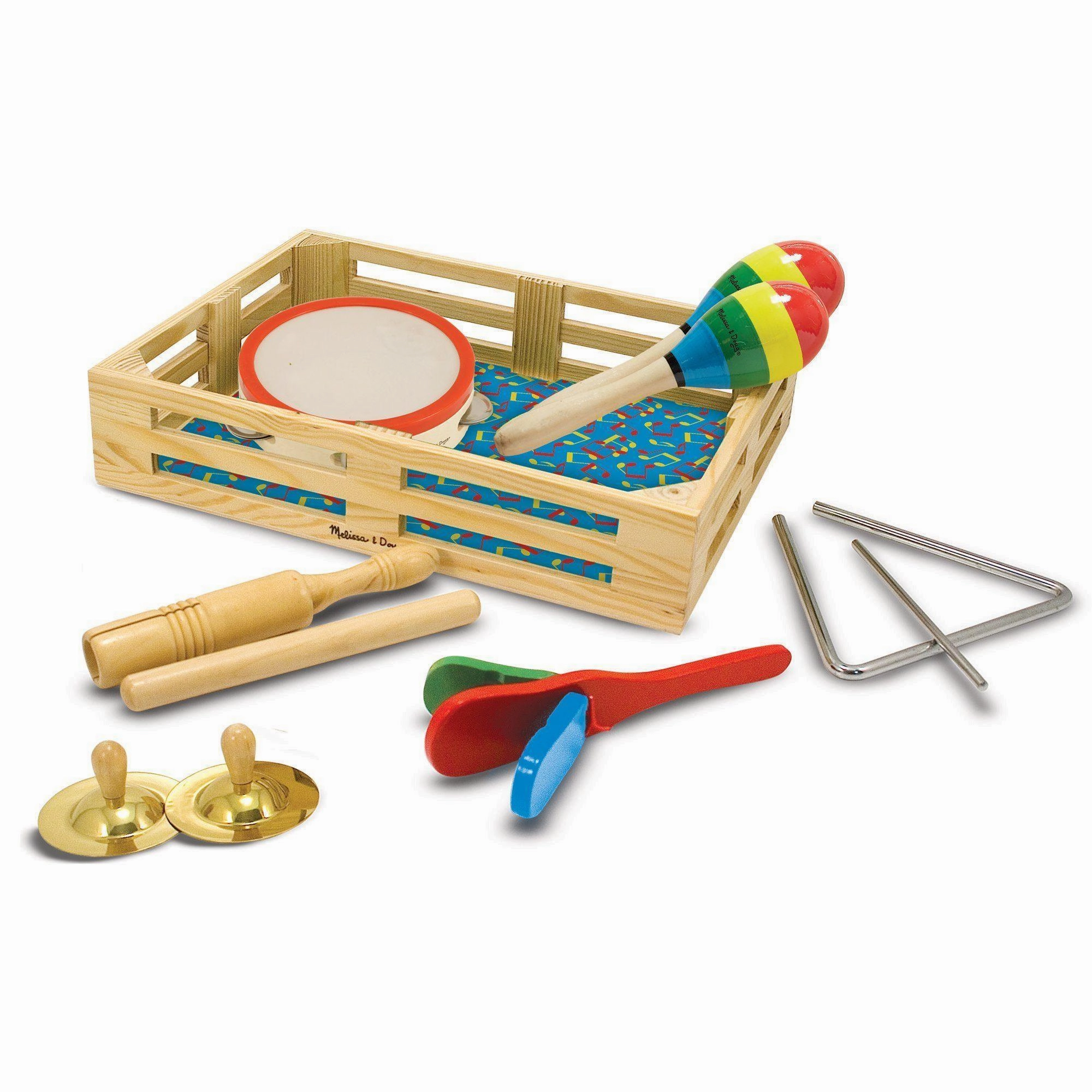 Melissa & Doug Band-in-a-Box - Clap! Clang! Tap! Checkpoint System