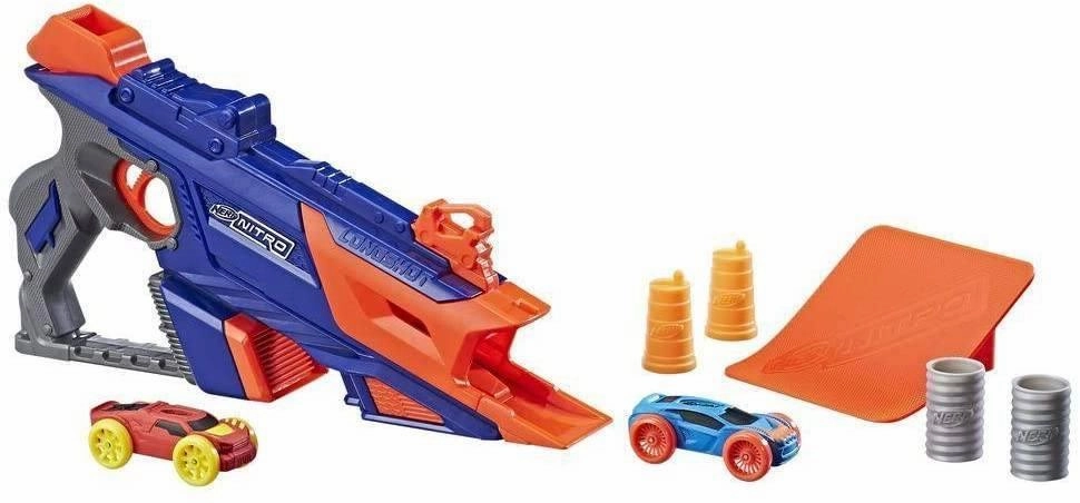 Enhanced Version Live Event Nerf Nitro C0784 LongShot Smash Set