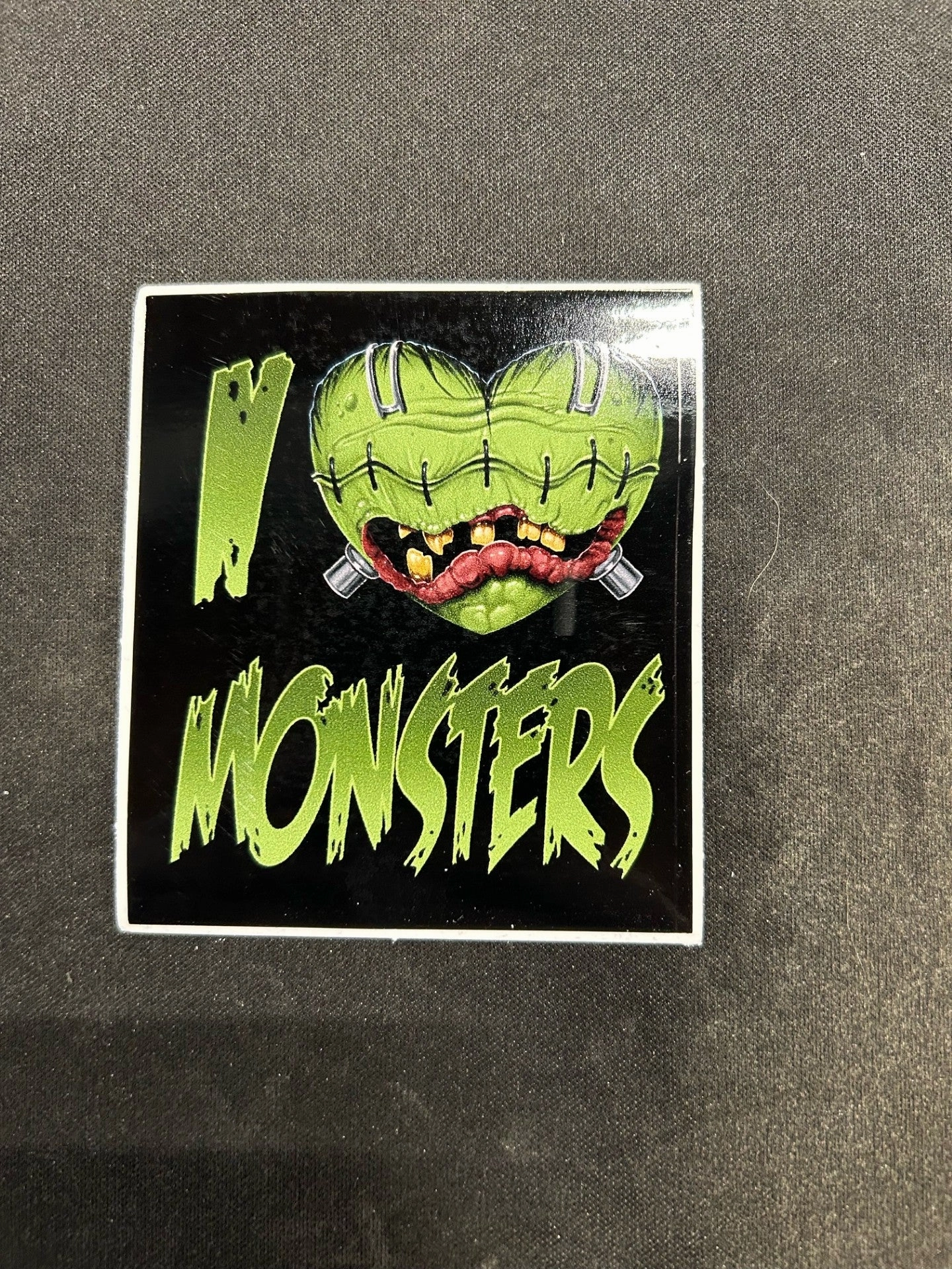 I Love Monsters Sticker Wicked Party