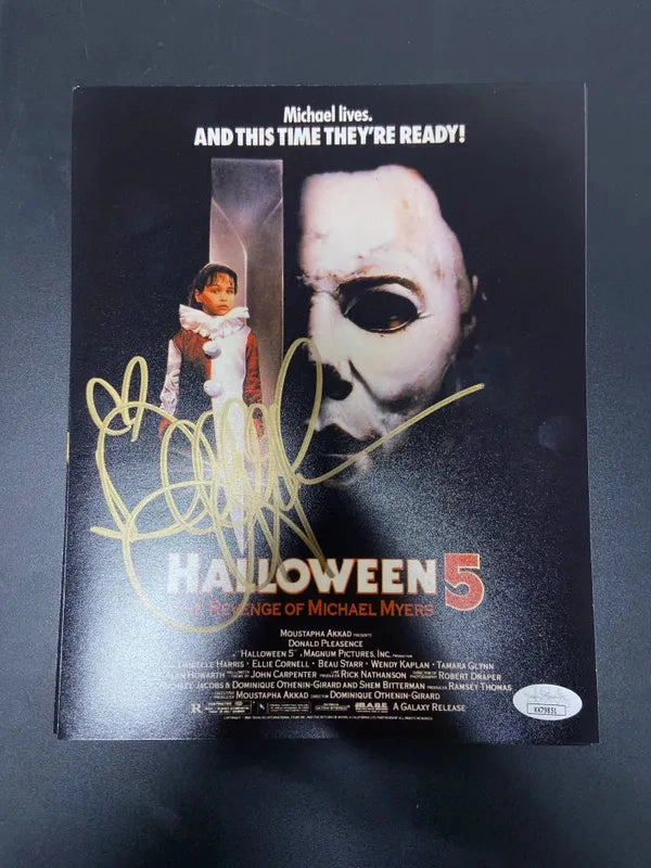 Danielle Harris Autographed Halloween 5 8x10 Photograph (JSA Certified) - Version 1 Charming Accents Monster Decorations