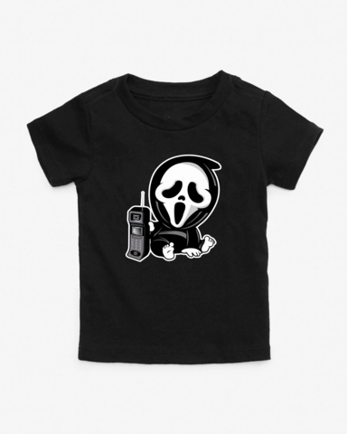 Ghostface Graphic Onesie or Tee Charming Decor Haunted Designs