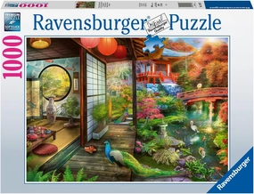 Amplitude Change Discussion Group Japanese Garden Teahouse 1000pc Puzzle