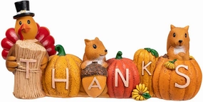 Nebula Model Pumpkin Turkey Figurine