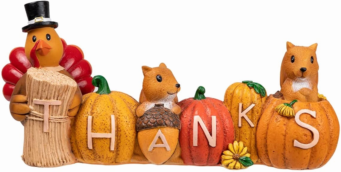 Nebula Model Pumpkin Turkey Figurine