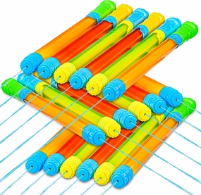 16.5in Super Water Blaster, 18 Pcs Statistics Fun Budding Musician