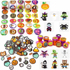 600  Halloween Craft Assortment Kit Whimsical Lights