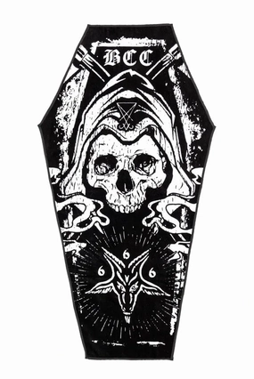 Monster Figures Reaper Casket - Coffin Towel