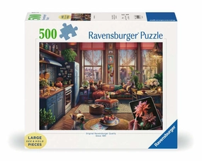 Food Chain Cozy Boho Studio 500pc Puzzle