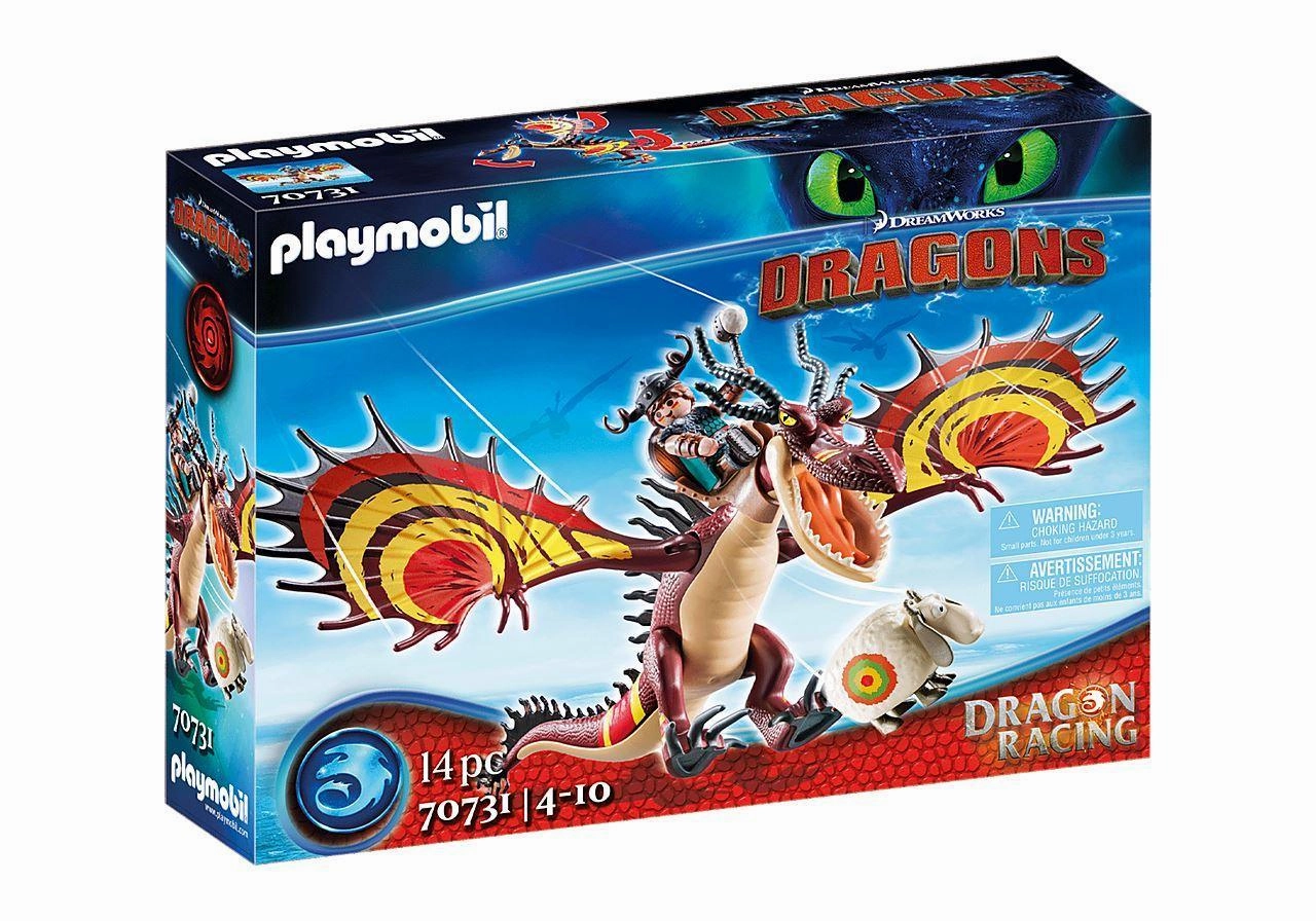 Real Gambling Historical Consultant PLAYMOBIL 70731 DRAGONS - Dragon Racing Snotlout and Hookfang