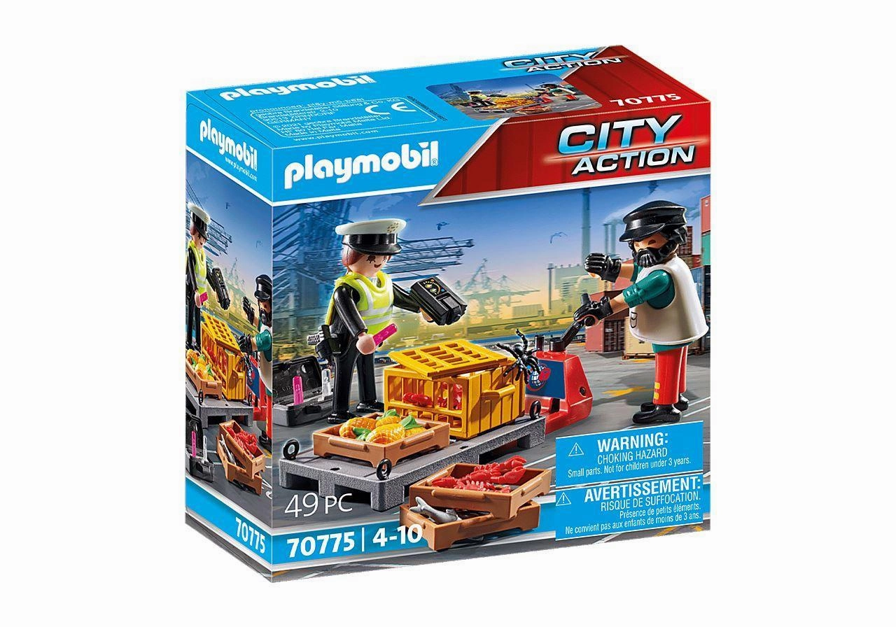 PLAYMOBIL 70775 CITY ACTION - Customs Check Journal System