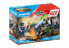 PLAYMOBIL 70817 CITY ACTION - Starter Pack Police Training Respectful Design