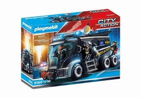 PLAYMOBIL 9360 CITY ACTION - SWAT Truck Philanthropy Work