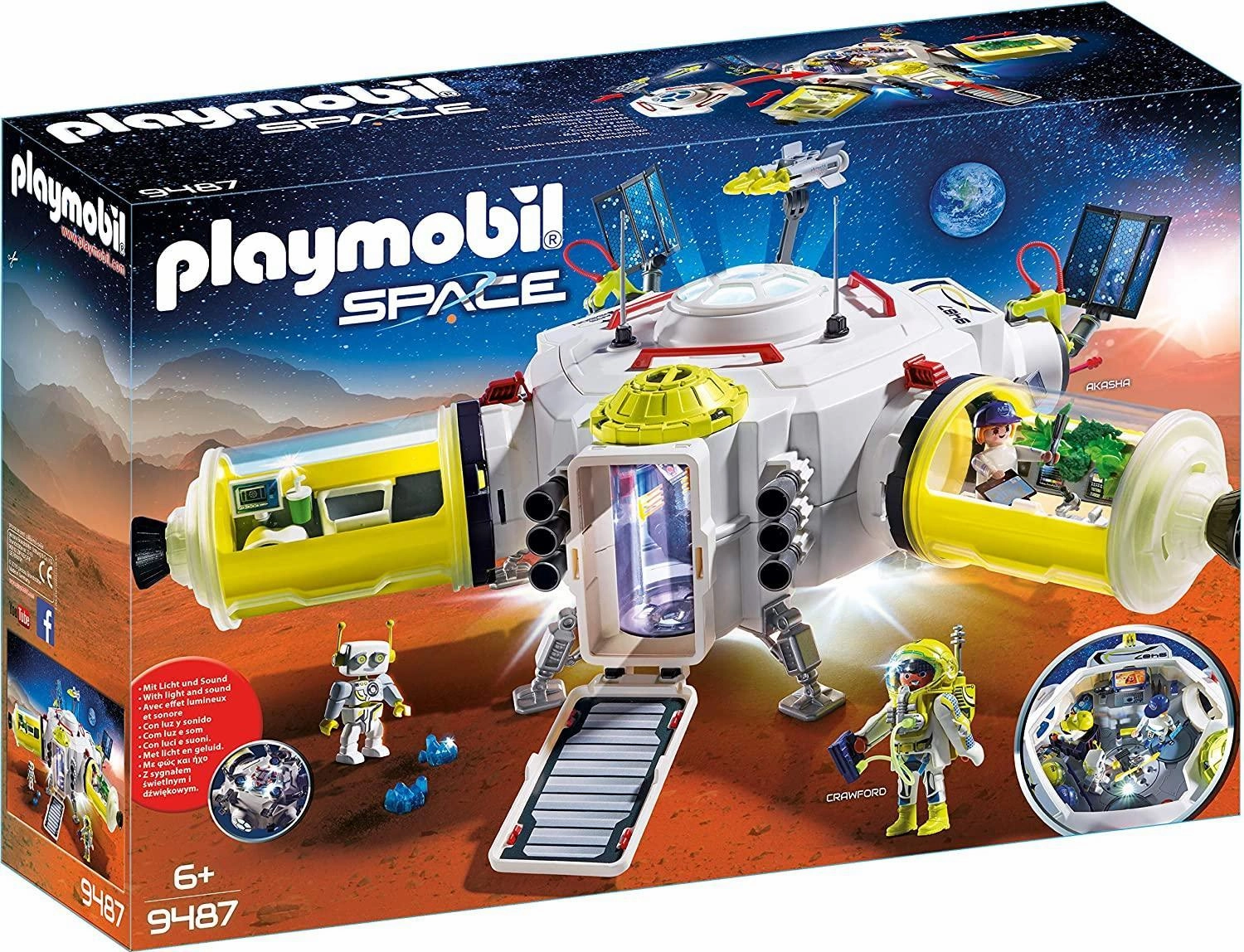 PLAYMOBIL 9487 Mars Space Station Next generation Religious Symbolism