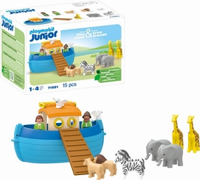Architecture Plan Sound Effect Playmobil Junior 71681 - My Take Along Noah's Ark