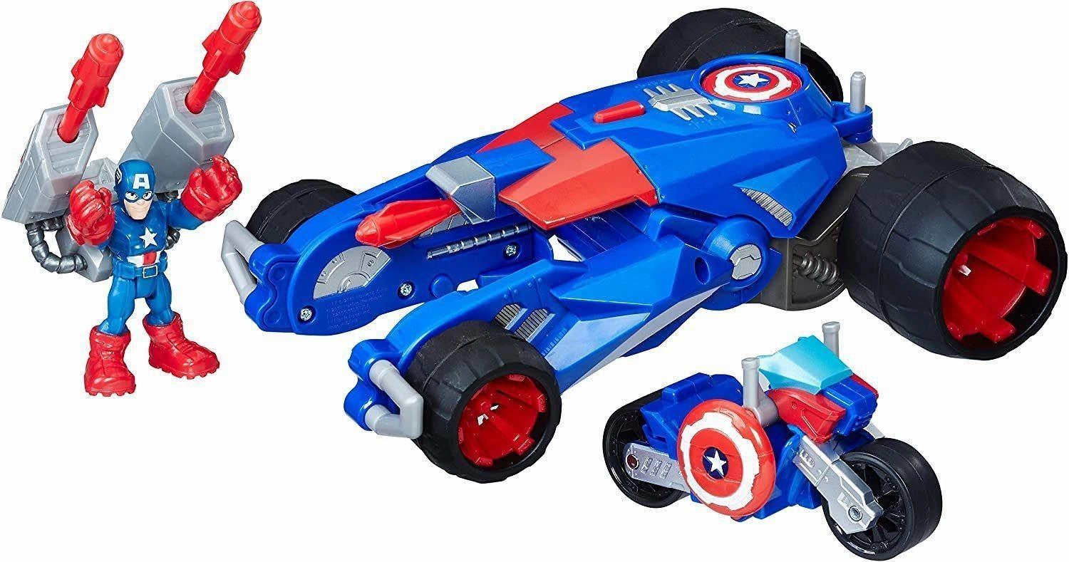 Playskool E0156 Sha Captain America Tank Marvel Figures and Playset Time Manipulation