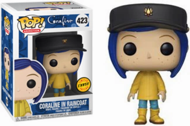Pop Animation: Coraline - Coraline In Raincoat Chase Playful Designs Monster Supplies