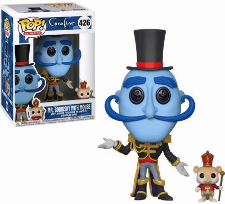 Pop! Movies: Coraline- Mr. Bobinsky with Mouse Eerie Props