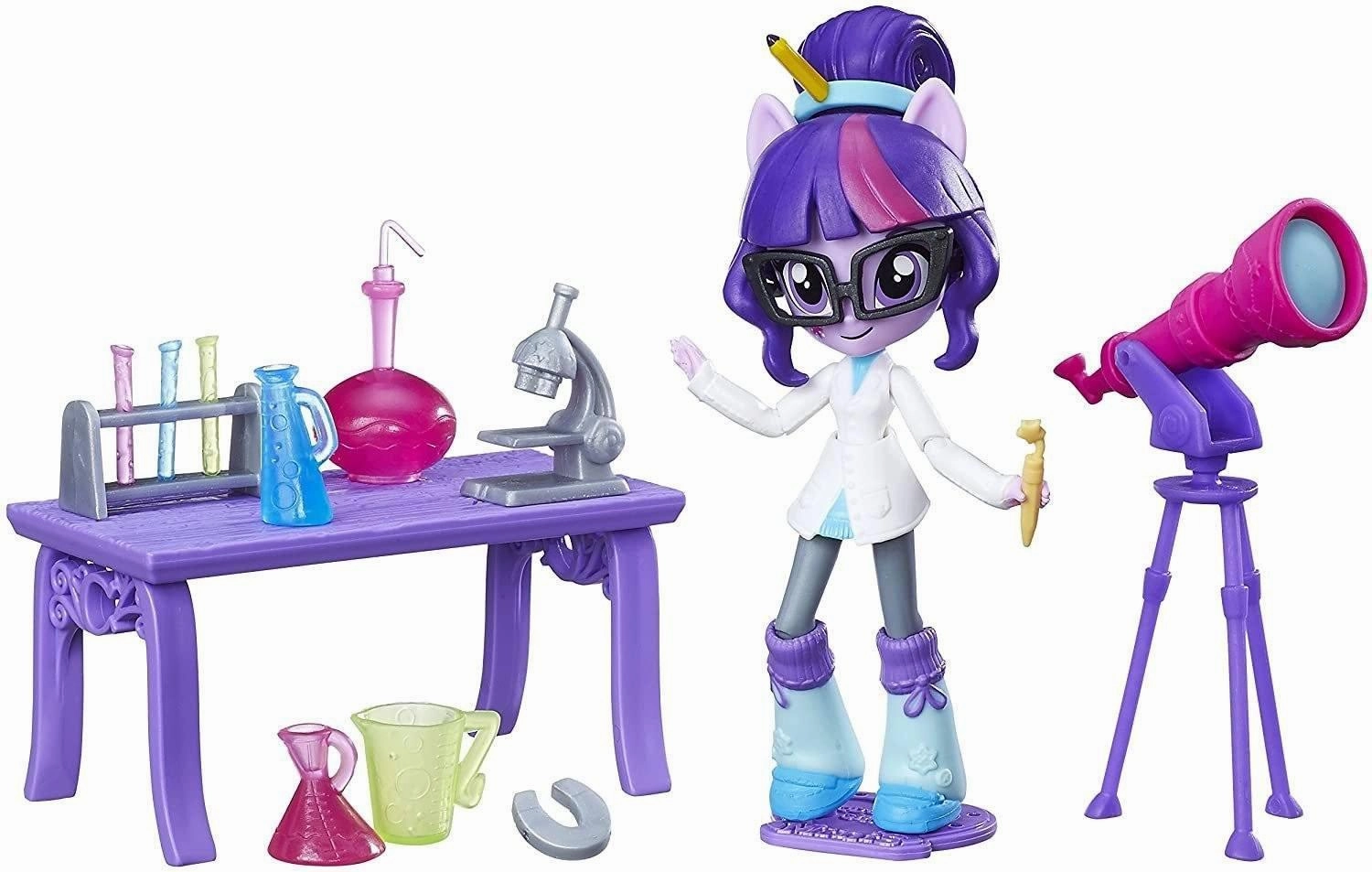 New Record MY LITTLE PONY Equestria Girl's Minis Twilight Sparkle Science Star Class Set
