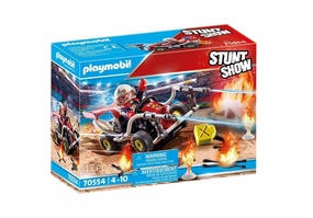 Annually Uncommon PLAYMOBIL 70554 Stunt Show Fire Quad