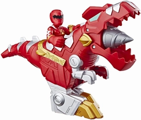 Power Rangers Playskool Heroes Red Ranger & T-Rex Zord 2-Pack Platinum Level