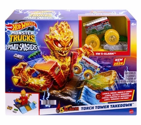 Hot Wheels - Monster Trucks Power Smashers 5 Alarms Tower Playset Discord Server Secret Level