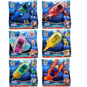 Paw Patrol Aqua Pups Deluxe Vehicle - Assorted Permadeath Option Content Creator