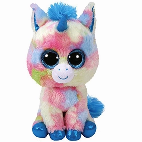 Realistic Features Ty Beanie Boo Blitz The Unicorn Plush 15cm