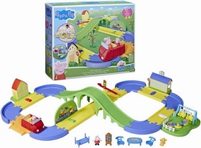 Peppa Pig All Around Peppas Town Playset Original Vision