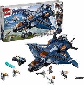 LEGO 76126 MARVEL Avengers Ultimate Quinjet Plane Time Attack Launch Trailer