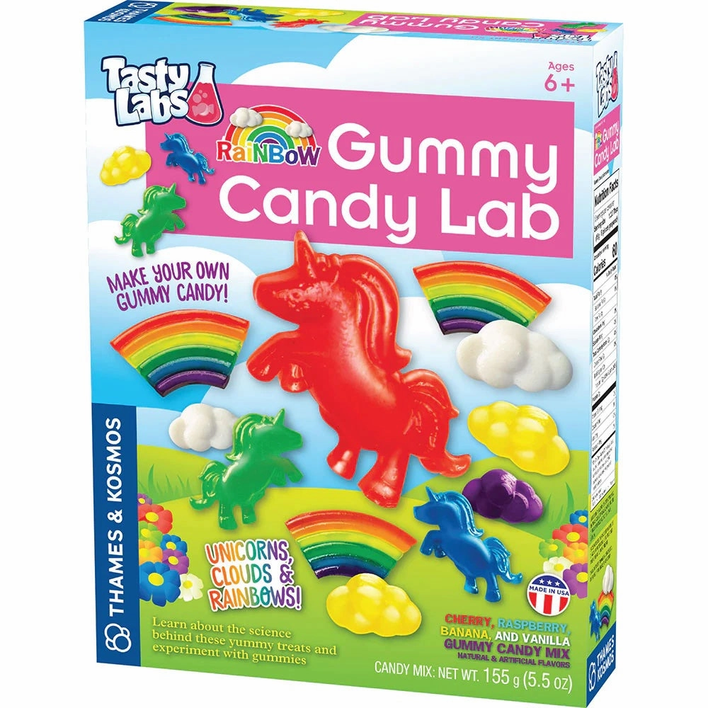 Rainbow Gummy Candy Lab Ski Equipment