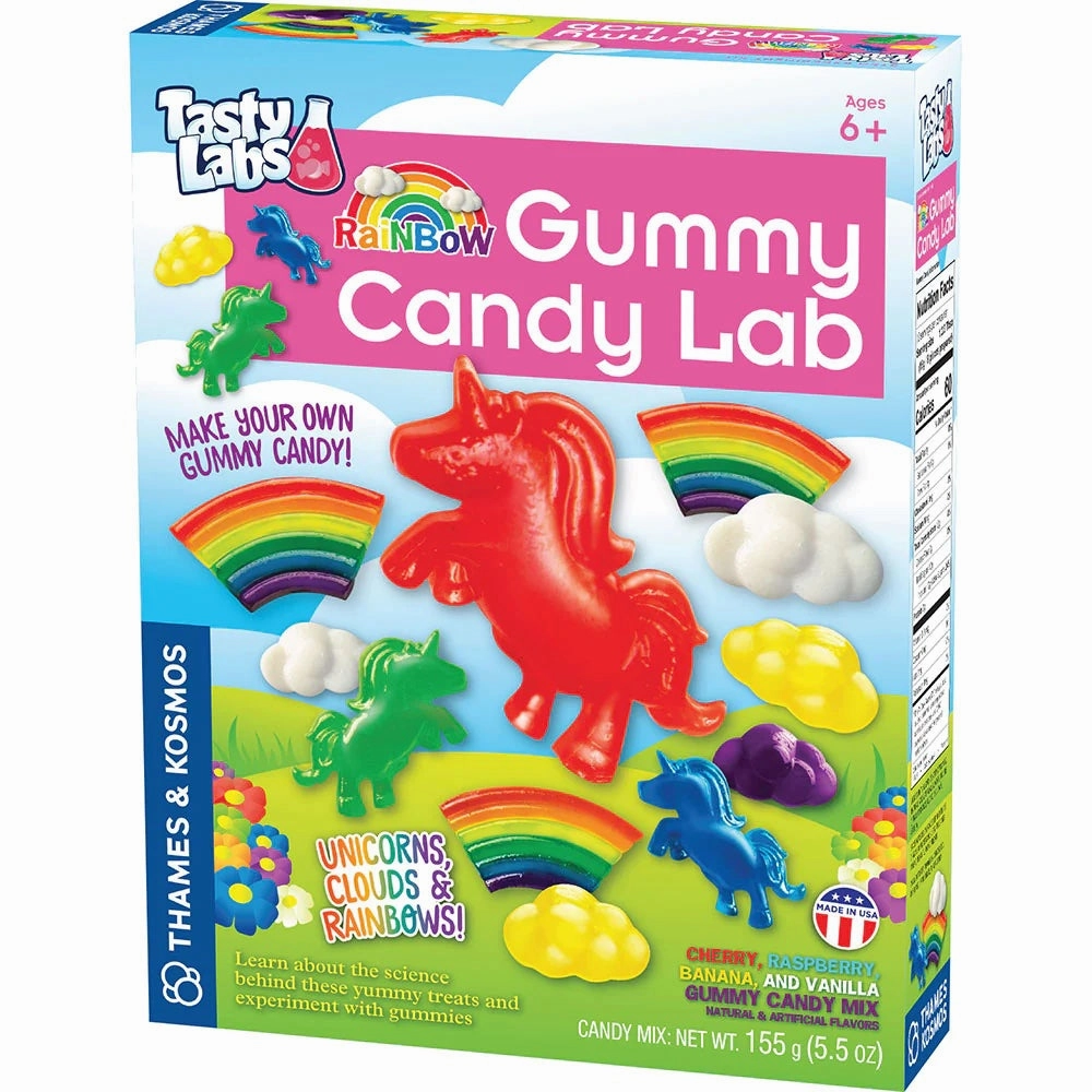Radio Wave Rainbow Gummy Candy Lab