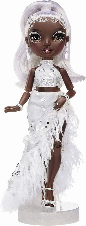 Rainbow High Rainbow Divas Doll - Silver Ayesha Sterling Work-Life Balance