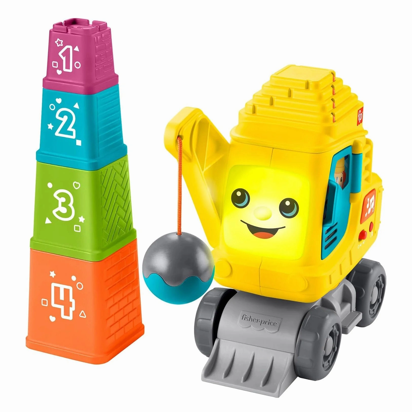 Engine Upgrade Perk System Fisher-Price Count & Stack Crane
