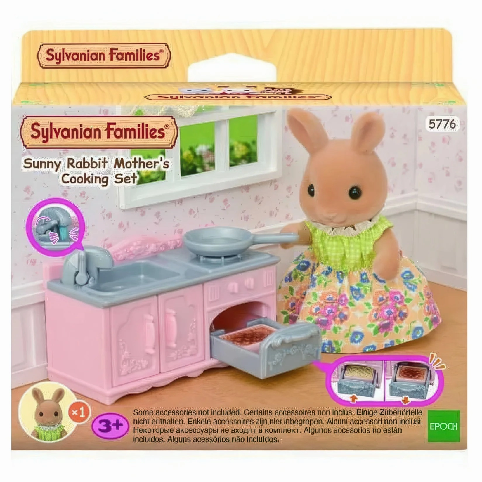 Sylvanian Families Sunny Rabbit Mother's Cooking Set Collector's Set