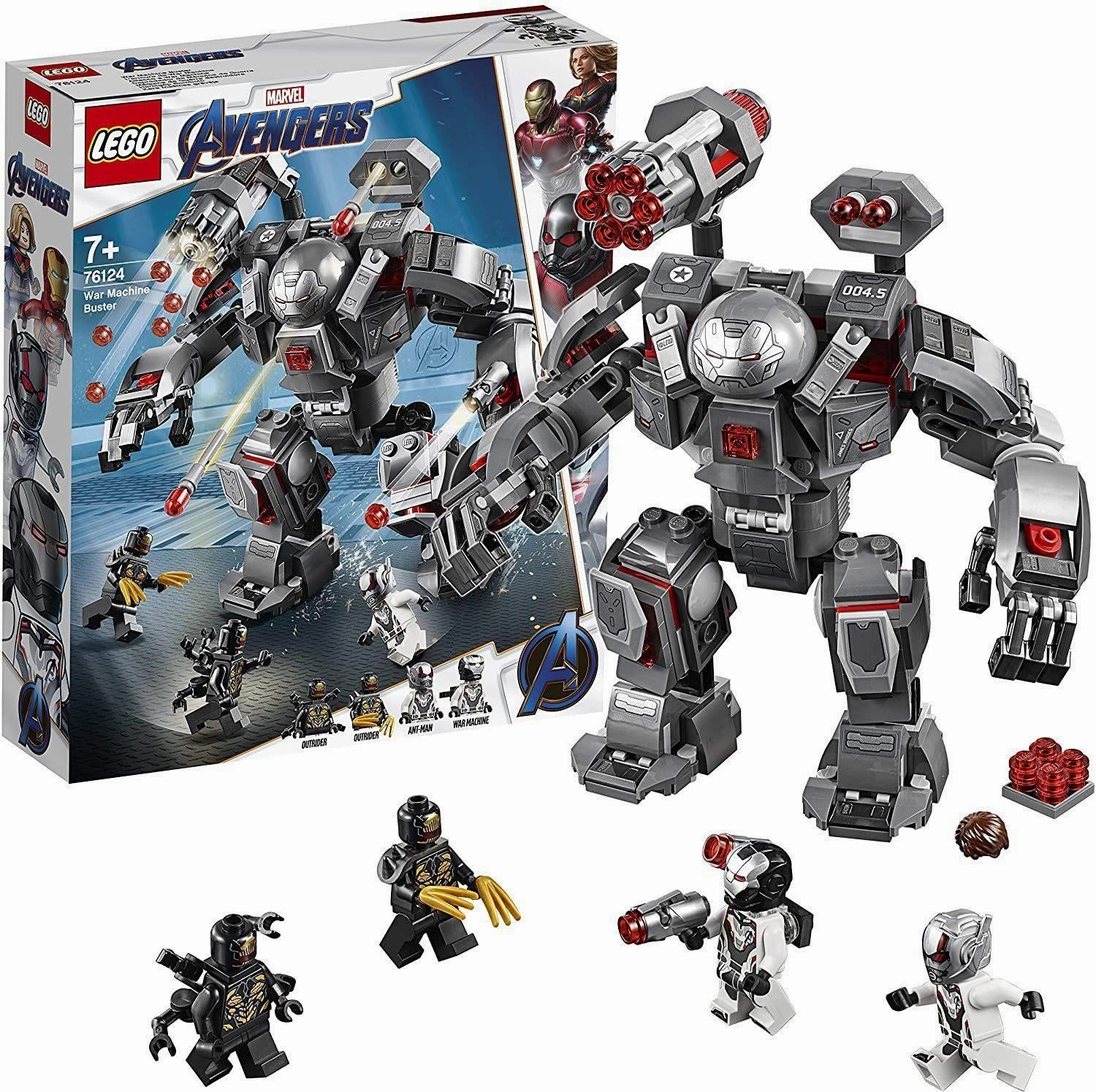 Best Seller LEGO MARVEL Avengers War Machine Buster 76124 Building Kit (362 Pieces)