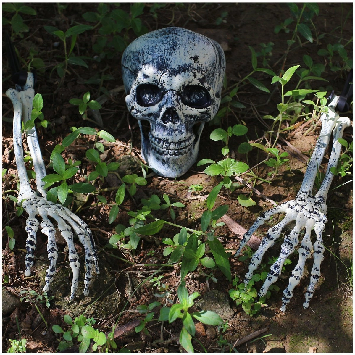 Realistic Looking Skeleton Stakes, 3 Pack Wicked Treats Wicked Supplies