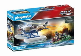PLAYMOBIL 70779 CITY ACTION - Police Seaplane Numbered Copy Equal Opportunity