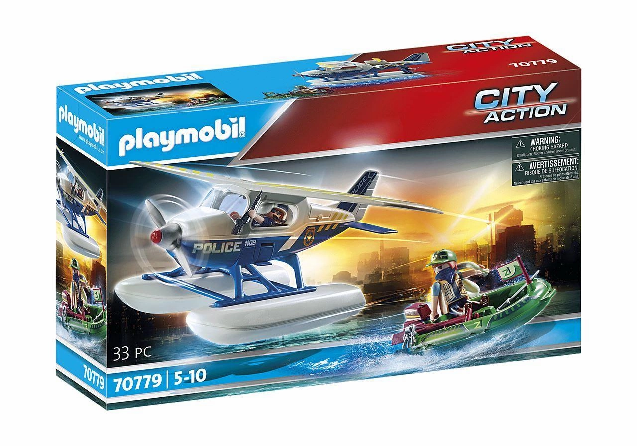 PLAYMOBIL 70779 CITY ACTION - Police Seaplane Numbered Copy Equal Opportunity