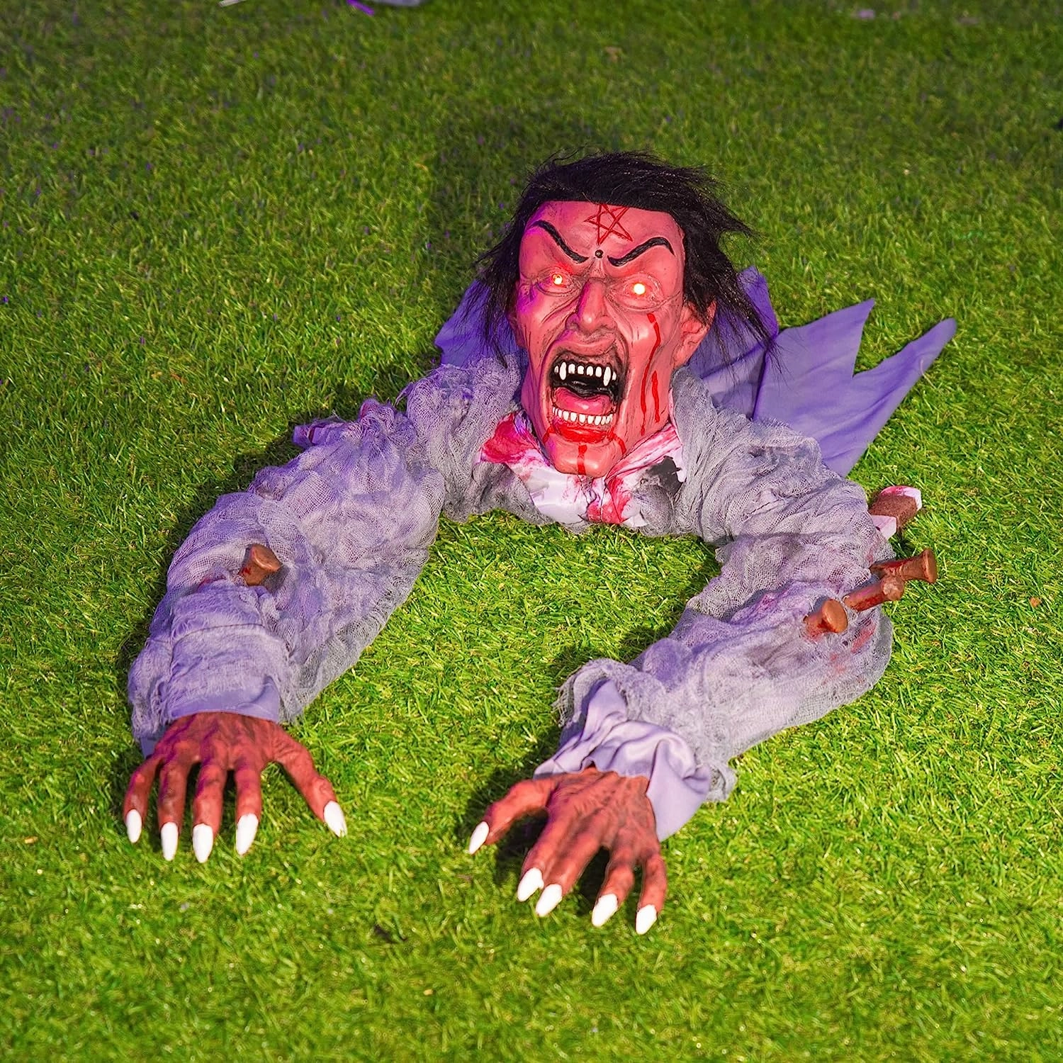 Red Zombie Groundbreaker Spooky Designs