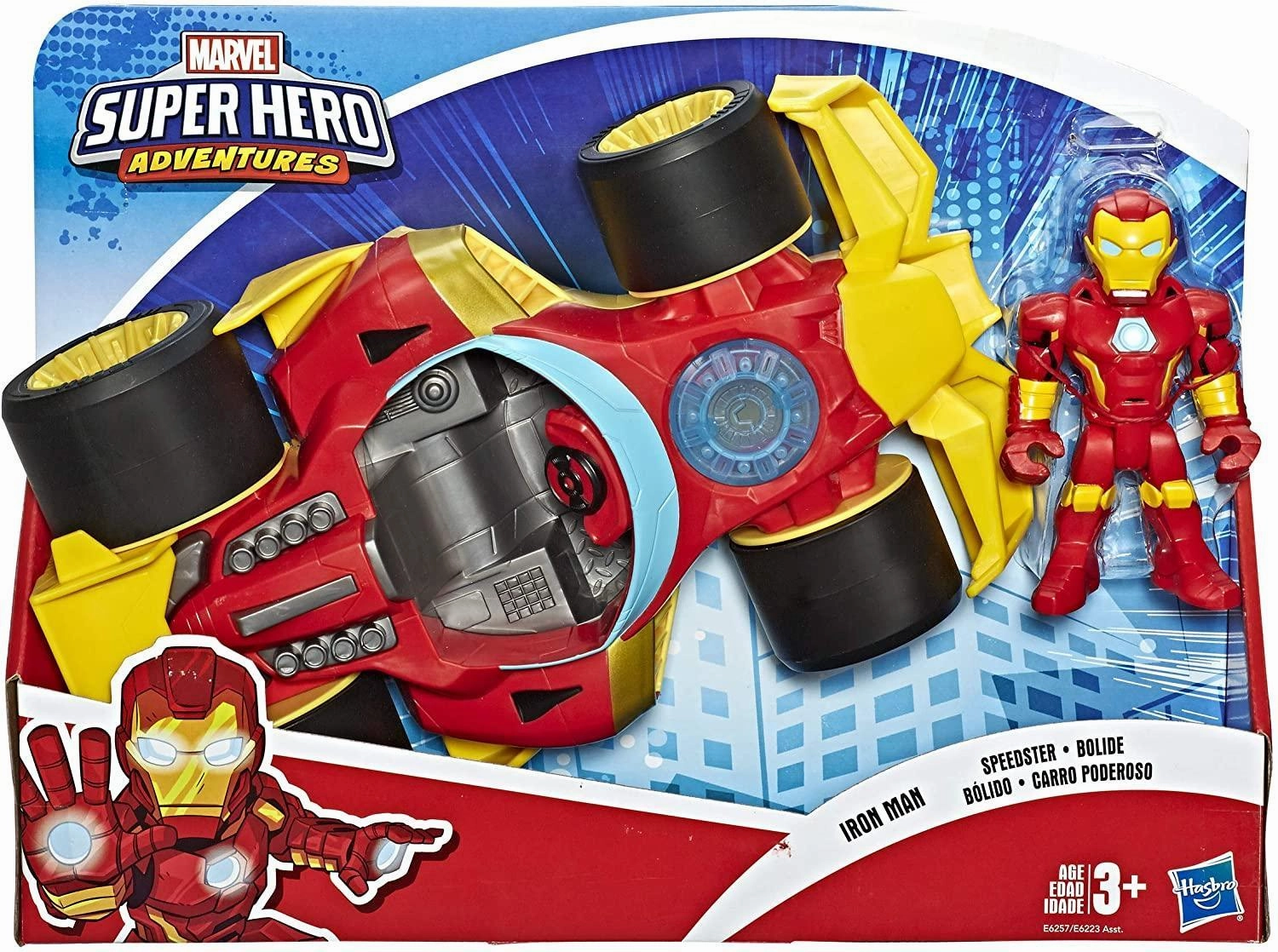 Streamer Mode Hair Animation Playskool Heroes Marvel Super Hero Adventures Iron Man Speedster