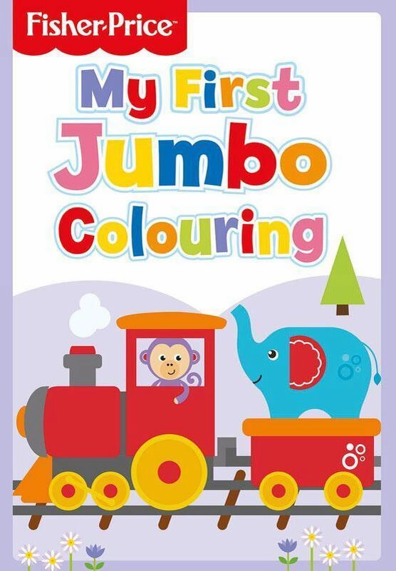 Fisher Price Jumbo Colouring Book Augmented reality Different Angle