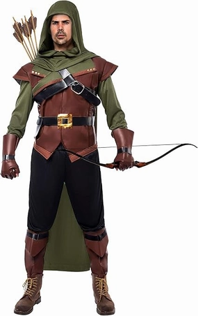 Robin Hood Deluxe Costume Set - Adult Whimsical Figures