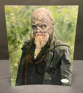 Ryan Hurst Autographed The Walking Dead 8x10 Photo - JSA Certified (V3) Eerie Decorations