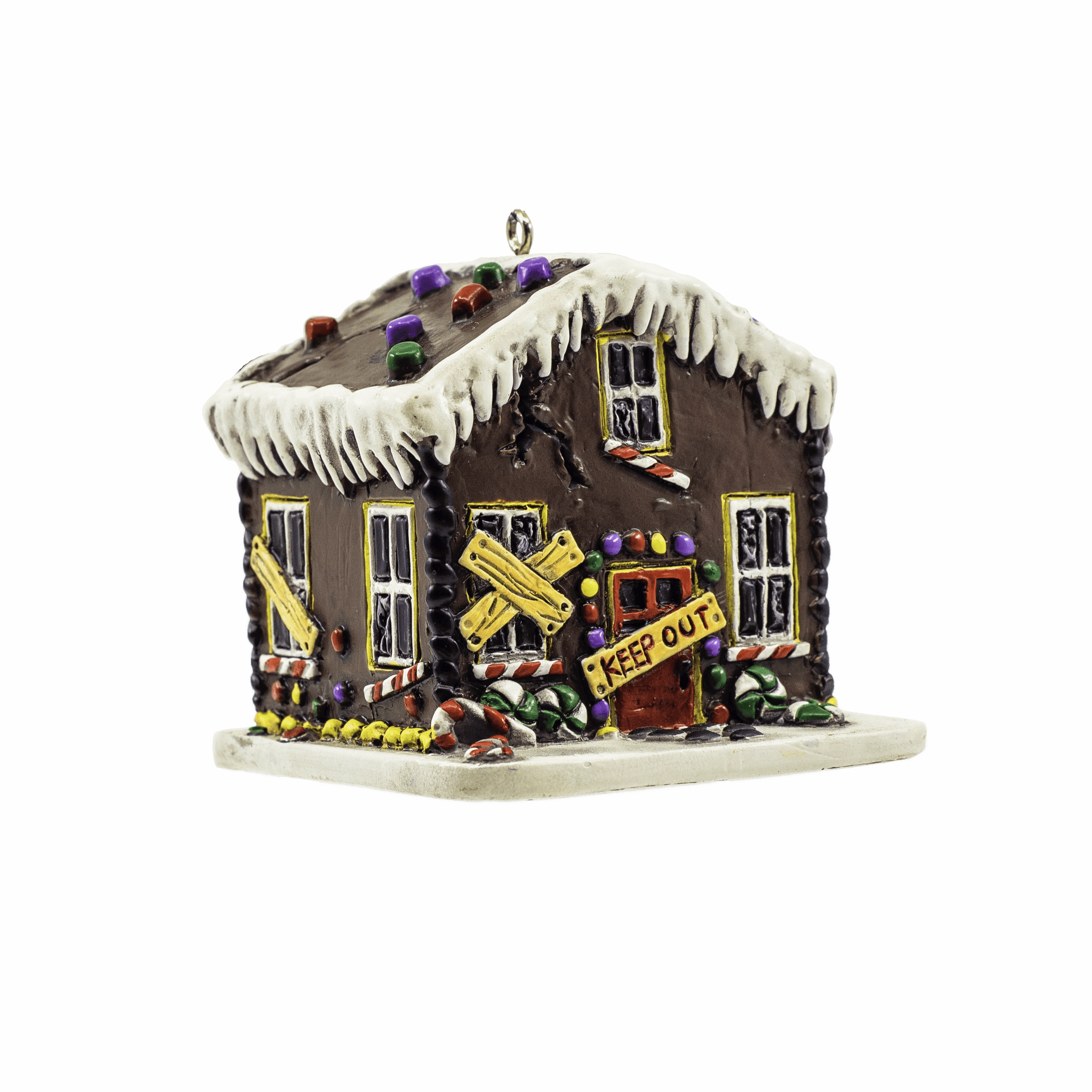 Ghostly Accessories Scary Masks Gingerdead House Horrornament