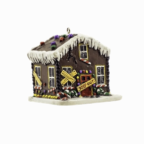 Ghostly Accessories Scary Masks Gingerdead House Horrornament