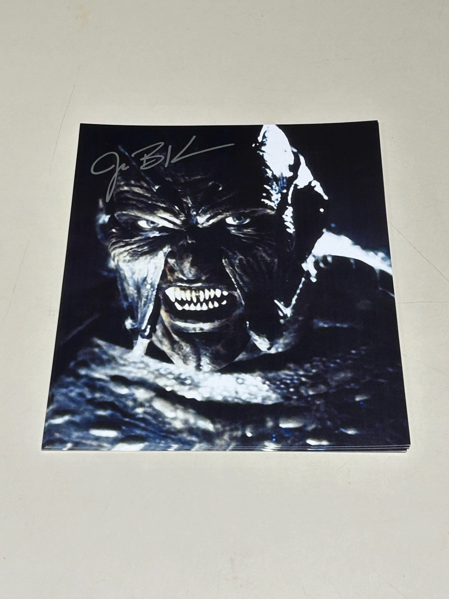 Jonathan Breck Autographed 8x10 - V3 Frightening Accents Creepy Crafts